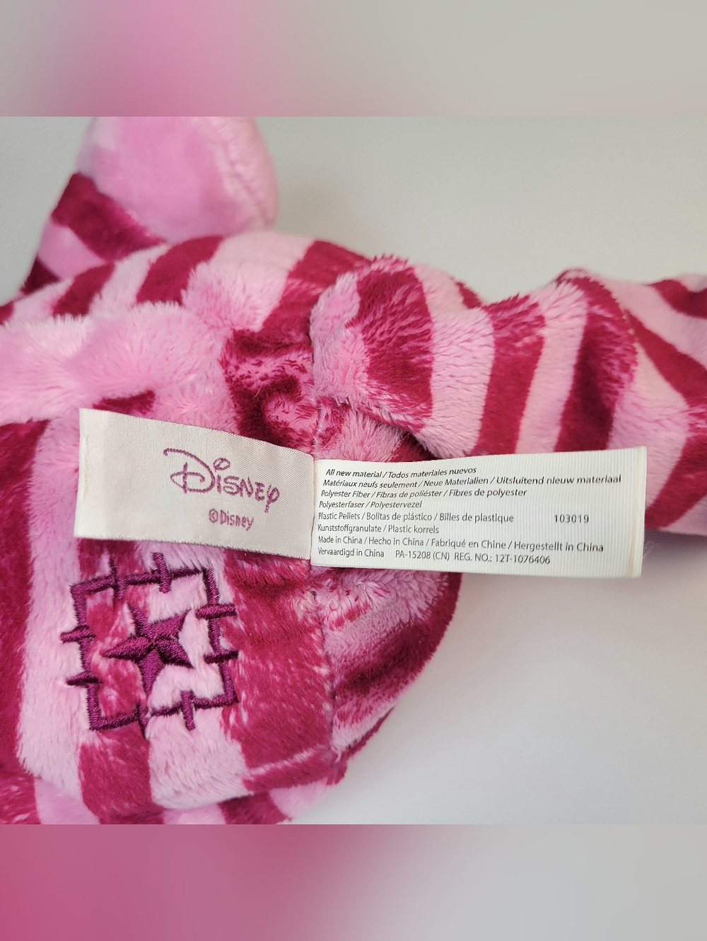Scentsy Buddy Disney Cheshire Cat Alice in Wonderland Stuffed Plush Sitting 12" - Picture 11 of 12